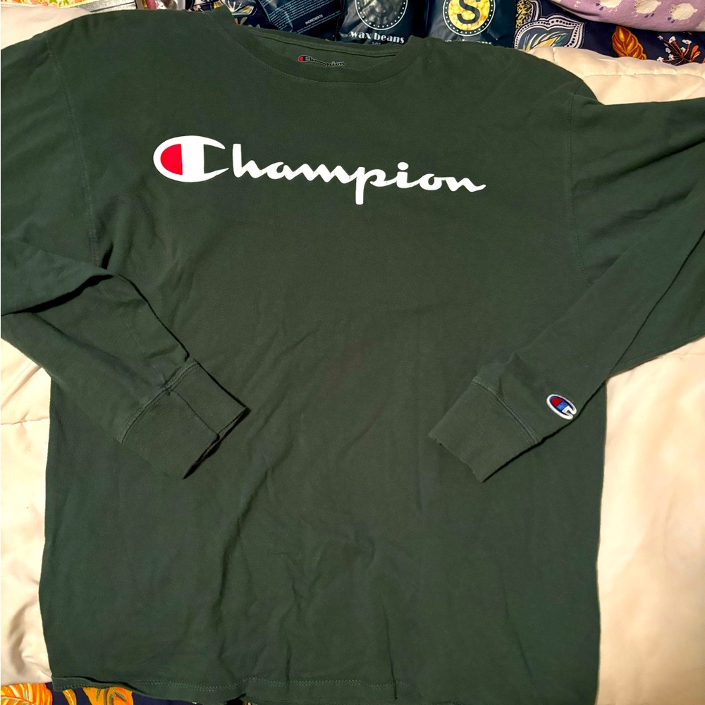 Vintage Champion long sleeved t shirt